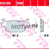 Brzdové destičky -TRW- MCB806SRM, sintrované, Honda NSS Forza 125 - 2015-2022