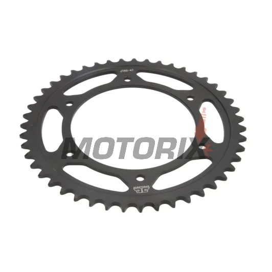 Zadní rozeta -JT- JTR5,47, 47 zubů, ocelový, Aprilia ETX 125 1985-1987, ETX 350 1988-1990, ETX 50 1984, Moto 650 1995-1999, Pegaso 600 1990, 1992-1993, Pegaso 650 1992-2004, 2007-2009, Tuareg 350 1988-1990, Tuareg 600 1988-1992
