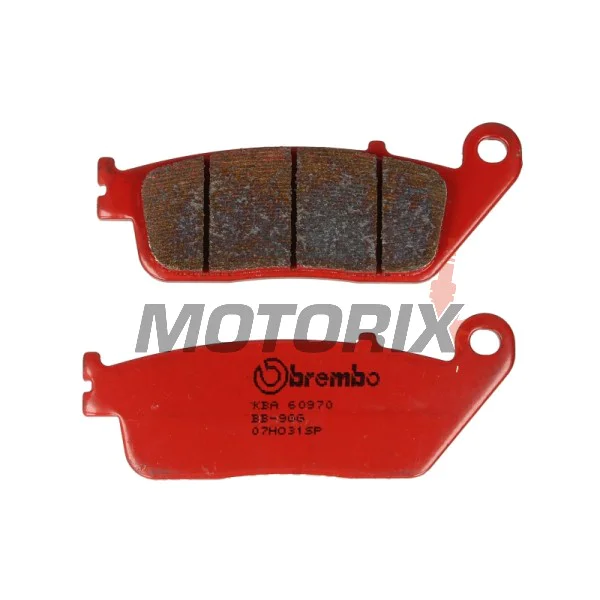Brzdové destičky -BREMBO- 07HO31SP, Aprilia 450‑550cc, Beta 50‑525cc, Cannondale 400‑440cc, Gas Gas 125‑450cc, Honda 1000‑1300cc, Kawasaki 125‑500cc, Suzuki 125‑450cc, Yamaha 125‑450cc, Husqvarna 450cc, KTM 300‑450cc, Daelim 125‑250cc, BMW 1000‑1200cc (19