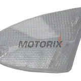 Sklíčko blinkru -RMS- pravý, Aprilia Leonardo 125/250 1999-2004, Aprilia Leonardo 300 2002-2004, Aprilia SR 50 2002-2012