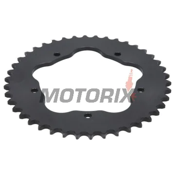 Zadní rozeta -JT- JTA752,42BLK, 42 zubů, černý, hliníkový, Ducati 916 916 1994-2000, 996 996 1999-2000, Biposto 996 1999-2001, Hypermotard 1100 2008-2012, Hypermotard 796 2010-2012, Monster 1000 2005-2008, Monster 796 2012-2015, Monster 996 2004-2006