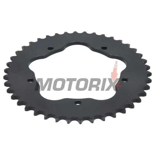 Zadní rozeta -JT- JTA752,42BLK, 42 zubů, černý, hliníkový, Ducati 916 916 1994-2000, 996 996 1999-2000, Biposto 996 1999-2001, Hypermotard 1100 2008-2012, Hypermotard 796 2010-2012, Monster 1000 2005-2008, Monster 796 2012-2015, Monster 996 2004-2006