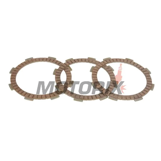 Sada spojkových lamel -FERODO- FCD0109, Honda CB 50J (1977-1981), CRF 80F (2004-2013), CT 110K (1990-2003), CY 50/80 (1978-1981), MB/MBX 50 (1980-1986), MT/MTX 50 (1980-1993), NSR 50 (1989-1996), XR 75/80/80R (1975-2010)