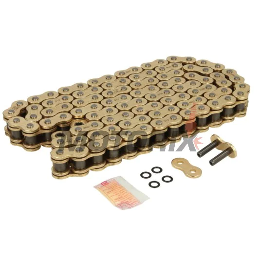 Řetěz -DID- 530ZVMX2G&G-104, velikost 530, 104 článků, dvojité zesílený, zlatá