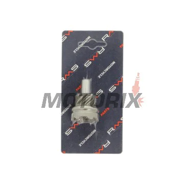 Startovací bendix -RMS- Aprilia Mojito 50 2004-2010, Aprilia Scarabeo 100 2001-2012, Aprilia Scarabeo 50 2002-2012, Aprilia Sportcity 50 2008-2011, Aprilia SR 50 2003-2014, Derbi Atlantis 100 2004-2006, Derbi Atlantis 50 2002-2010