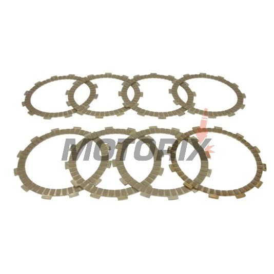 Sada spojkových lamel -TRW- MCC445-8, Arctic Cat DVX400/400 2x4 (2004-2006), CCM CR40/DS404/R35/SR40 400 (2003-2009), Honda CRF450R (2011-2016), MV Agusta Brutale/F3 675 (2011-2014), Polaris Outlaw/Predator 500 (2003-2007), Suzuki DR-Z400 E/S/SM/