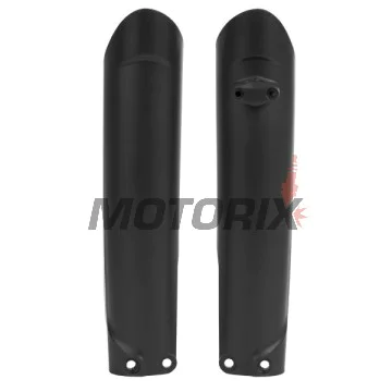 Chrániče přední vidlice -POLISPORT- černé, KTM EXC, SX, SX-F, XC, XC-W, XCF-W 125-500 2015-2023