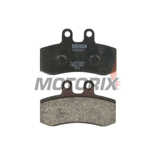 Brzdové destičky -FERODO- FDB782P, Aprilia Pegaso 650 (1991-1996); MZ/MUZ Baghira 660 (1998-2006), Mastiff 660 (1998-2006)