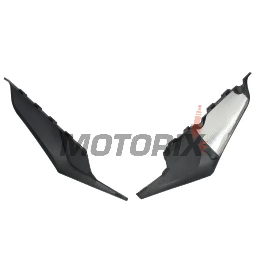 Zadní boční plasty -POLISPORT- bílé (spodní), HUSQVARNA FC, TC 125-450 2019-2021
