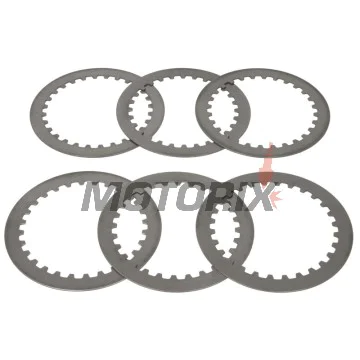 Sada ocelových spojkových lamel -TRW- MES332-6, Honda CR 250R/500R; Honda FMX 650; Honda FX 650 Vigor; Honda NX 500/650 Dominator; Honda SLR 650; Honda XBR 500; Honda XL 600R/600LM; Honda XR 500R/600R/650R