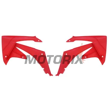 Přední boční plasty -POLISPORT- červené, HONDA CRF 250/450 2009-2013