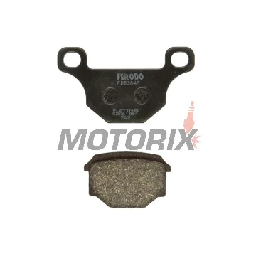 Brzdové destičky -FERODO- FDB384P, Alfer 250/Aprilia Tuareg 350-600/Buell 1200/Gas Gas 80-125/Husaberg 350-600/Husqvarna 125-510/Kawasaki 125-650/KTM 125-600/Kymco 50-125/SYM 125/Suzuki 50-125/Yamaha 125 (1978-2009)