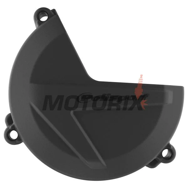 Chránič víka spojky -POLISPORT- černý, SHERCO SE 250/300/450 2014-2023