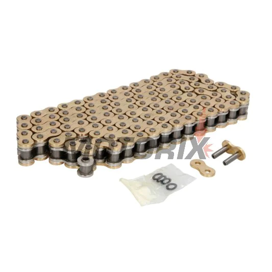 Řetěz -JT- JTC530Z3GS118RL, velikost 530, 118 článků, dvojité zesílený, zlatá