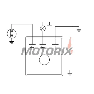 Regulátor dobíjení -DZE- regulátor dobíjení, 12V, 8A, APRILIA AF1, AMICO, CLASSIC, EUROPA, MX, PEGASO, RS, TUAREG 50 1990-2004