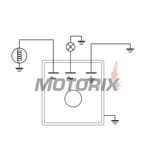 Regulátor dobíjení -DZE- regulátor dobíjení, 12V, 8A, APRILIA AF1, AMICO, CLASSIC, EUROPA, MX, PEGASO, RS, TUAREG 50 1990-2004