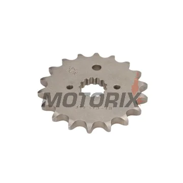 Přední pastorek -JT- JTF513,18, 18 zubů, Cagiva Raptor 1000 2001-2006, V-Raptor 1000 2001-2006, X-Raptor 1000 2002-2003, X-Tra Raptor 1000 2001-2005, Kawasaki GPX 500 1988, GPX 600 1988-1990, 1993-2000, GPX 750 1987-1988, GPZ 305 1983