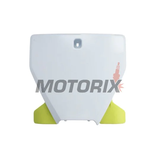 Motokrosová maska/tabulka startovního čísla -POLISPORT- bílá, HUSQVARNA FC, TC, FX 125-450 2019-2022