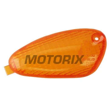 Sklíčko blinkru -VICMA- přední pravý, Gilera Runner/Runner SP 50/125/180 DD/DT/FX/VX/FXR 2T/4T 1997-2003