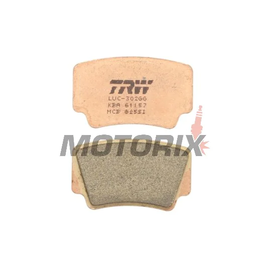 Brzdové destičky -TRW- MCB825SI, KTM SX/XC Quad/ATV 450, 505, 525 (2008-2013)