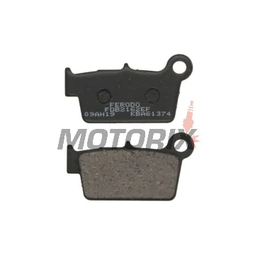 Brzdové destičky -FERODO- FDB2162EF, Aprilia RXV/SXV 450/550, Beta RR/Xtrainer 250-480, Kawasaki KLX/KX 250/450, Suzuki RM-Z 250/450, TM EN/SMR 125-530, Yamaha WR/YZ 125-450 2003-2019