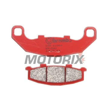 Brzdové destičky -BREMBO- 07KA11SA, Kawasaki EX/GPX/GPZ/KR-1/ZR/ZX-4/ZXR 250-550/500 Ninja/Xantus/Zephyr, Suzuki GSX/RG/RGV 1100/250
