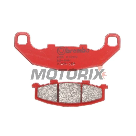 Brzdové destičky -BREMBO- 07KA11SA, Kawasaki EX/GPX/GPZ/KR-1/ZR/ZX-4/ZXR 250-550/500 Ninja/Xantus/Zephyr, Suzuki GSX/RG/RGV 1100/250