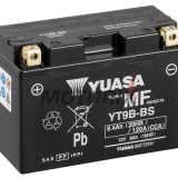 Akumulátor -YUASA- YT9B-BS, 8Ah 12V