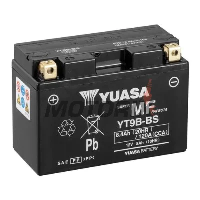Akumulátor -YUASA- YT9B-BS, 8Ah 12V