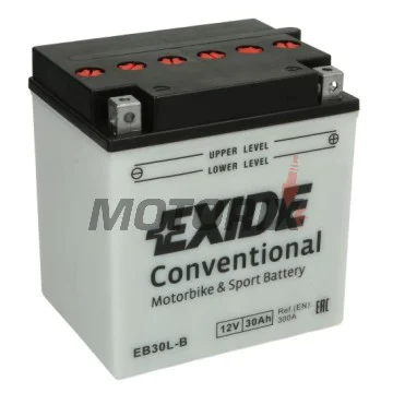 Akumulátor -EXIDE- YB30L-B, 30Ah 12V