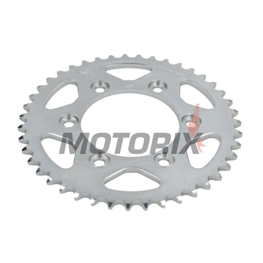 Zadní rozeta -JT- JTR745,43, 43 zubů, ocelový, Ducati GT 1000 2006-2010, Monster 1000 2003-2005, Monster 916 2001-2003, Paul Smart 1000 2006, Sport 1000 2006-2009, Sportclassic 1000 2007-2010, SS 1000 2003-2006, ST3 992 2004-2007
