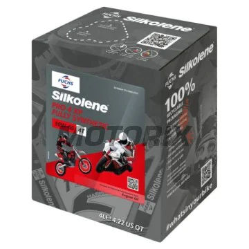 Motorový olej -SILKOLENE- 10W60 - XP, plná syntetika + ester, 4L CUBE