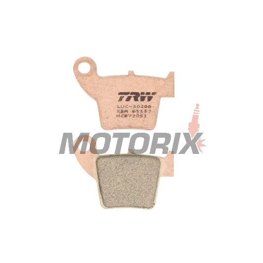 Brzdové destičky -TRW- MCB730SI, Aprilia MXV, Honda CR/CRE/CRF/CRM - 125-500cc, 2000-2014