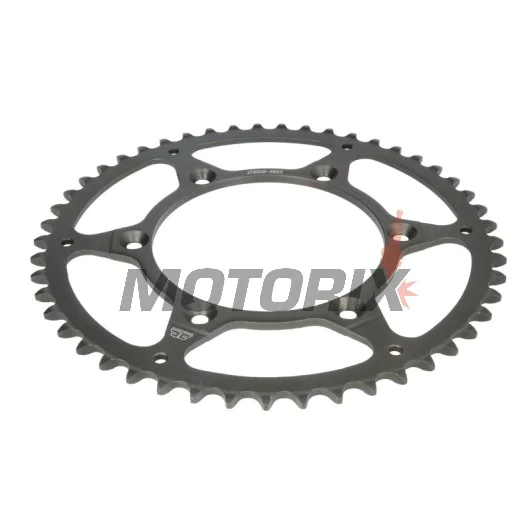 Zadní rozeta -JT- JTR808,49SC, 49 zubů, samočisticí, ocelový, Kawasaki KLX 400 2003, Suzuki DR 350 1990-1999, DR-Z 250 2001-2007, DR-Z 400 2000-2017, RM 100 1979-1982, RM 125 1983-2012, RM 250 1989-2007, 2009-2012, RM-X 250 1989-2001, RM-X 450 2010-201