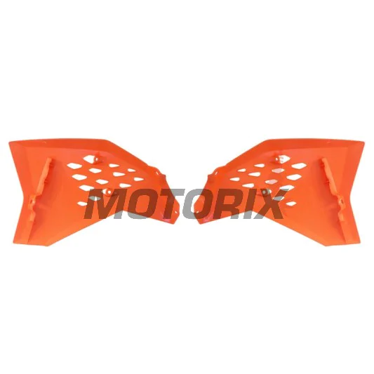 Přední boční plasty -POLISPORT- oranžové, KTM SX 65 2009-2015