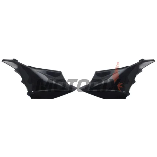 Zadní boční plasty -POLISPORT- černé, YAMAHA YZ 125/250 2022-2023