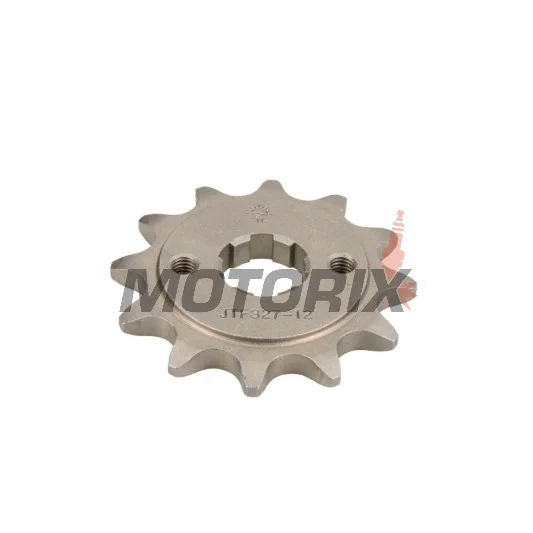 Přední pastorek -JT- JTF327,12, 12 zubů, Honda CRF 150 2003-2005, 2008-2018, CRF 230 2003-2017, CRM 125 1990-1999, NSR 125 1989-1994, 1997-2002, VT 125 1999-2008, XL 125 2001, 2004-2013, XR 250 1988-1995