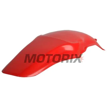 Zadní blatník/kapotáž -POLISPORT- červený, HONDA CR 85 2003-2007