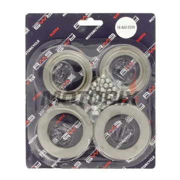 Sada ložisek přední části -RMS- Aprilia Atlantic 500 2001-2004, Aprilia Leonardo 125 1996-2002, Aprilia Leonardo 150 1997-2002, Aprilia Leonardo 250 1999-2004, Aprilia Scarabeo 125 1999-2006, Aprilia Sportcity 200 2004, 2006