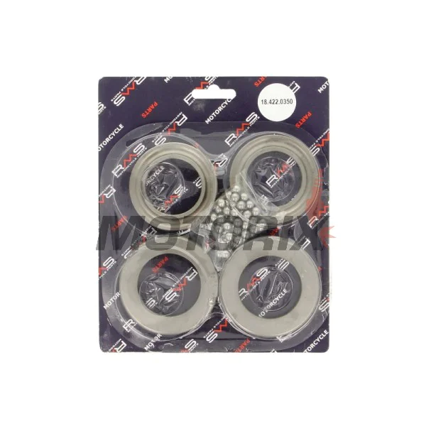 Sada ložisek přední části -RMS- Aprilia Atlantic 500 2001-2004, Aprilia Leonardo 125 1996-2002, Aprilia Leonardo 150 1997-2002, Aprilia Leonardo 250 1999-2004, Aprilia Scarabeo 125 1999-2006, Aprilia Sportcity 200 2004, 2006
