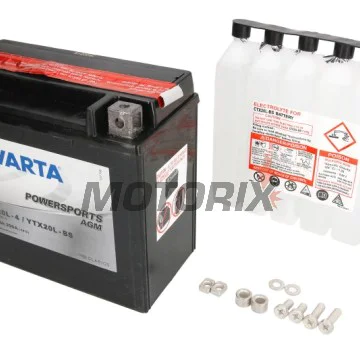 Akumulátor -VARTA- YTX20L-BS, 18Ah 12V
