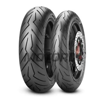 Zadní pneumatika na skútr -PIRELLI MOTOR- 130/70-12, DIABLO ROSSO SCOOTER