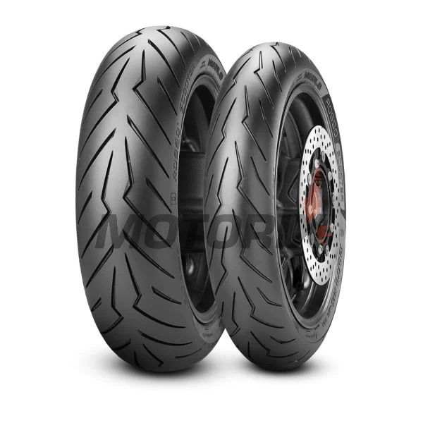 Zadní pneumatika na skútr -PIRELLI MOTOR- 120/80-12, DIABLO ROSSO SCOOTER SC