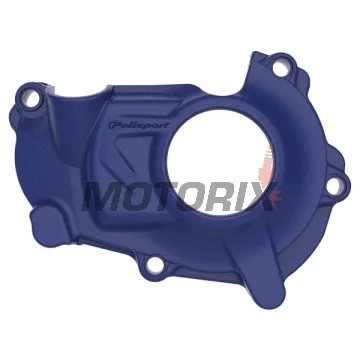 Chránič víka statoru -POLISPORT- modrý, YAMAHA WR, YZ 450 2018-2023
