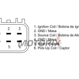 CDI -DZE- YAMAHA YBR 125 2010-2010