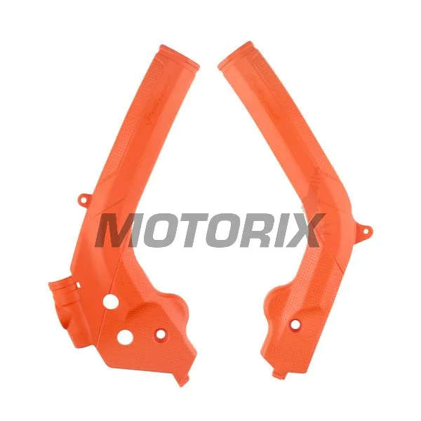 Chrániče rámu -POLISPORT- oranžové, KTM EXC, SX, SX-F, XC-W 50-500 2016-2019