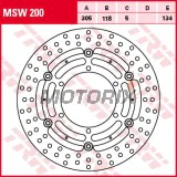 Brzdový kotouč -TRW- MSW200, 305mm, BMW K 100RS 16V/K1100RS-LT (1990-1998)/K1 1000 (1989-1993)/R850R-RT (1995-2000)/R1100R-RS-RT (1992-2001)