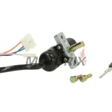 Sada zámků -RMS- Aprilia Scarabeo 100 2000-2014, Aprilia Scarabeo 50 2000-2002, 2005-2014