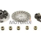 Variátor -MOTORIX- s polořemenice, 18x14mm (14gr), GY6 125cc, TUNING