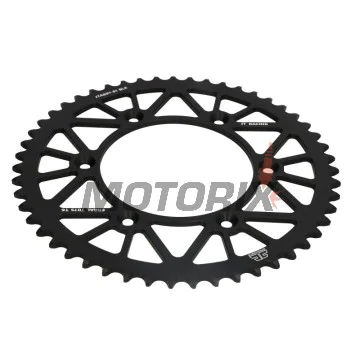 Zadní rozeta -JT- JTA897,51BLK, 51 zubů, černý, hliníkový, Husaberg FC 350 1996, FC 400 1996-1999, FC 450 2004-2006, FC 501/600 2000, FC 550 2003-2008, FE 250 2013-2014, FE 350 1996, 2013, FE 390 2010-2012, FE 400 2000-2003, FE 450 2004-2014